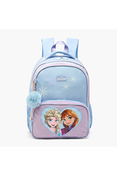 Disney Frozen Print Backpack for Girls 5-8 Years with Laptop Compartment - 16...