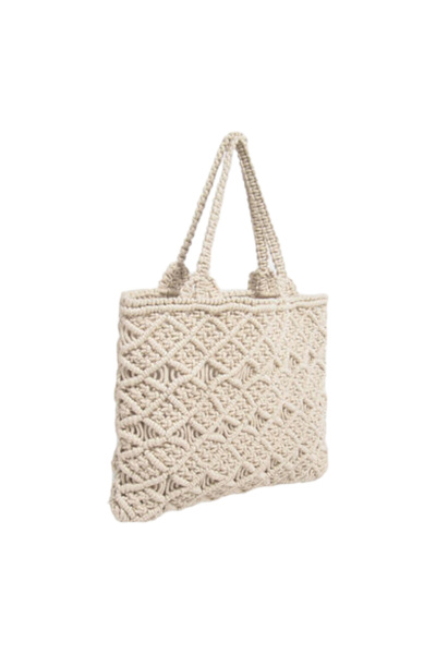Generic Handmade Macramé Tote – Bohemian Elegance & Artisanal Craft