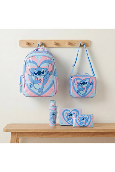 Disney Stitch 5-Piece School Backpack Set for Girls 5-8 Years with Lunch Bag ...