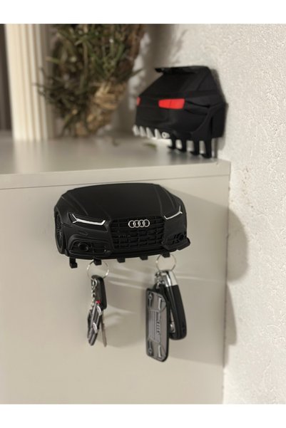 Genel Markalar Audi Tasarım 3D Yazıcı Üretimi Duvar Anahtarlığı & Araba Tutku...