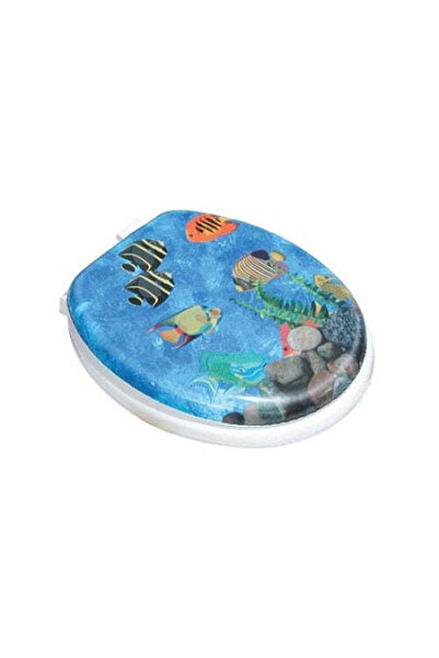 Floria LISA Universal Toilet Seat with Sponge, Multicolor