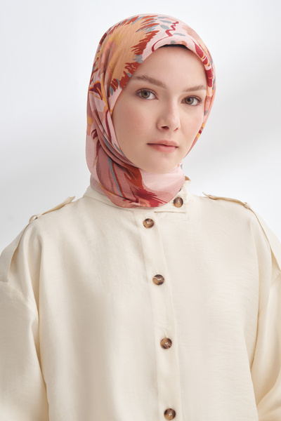ARMANDA وشاح روزيل ديسين ذا تنسل إديت - بودرا