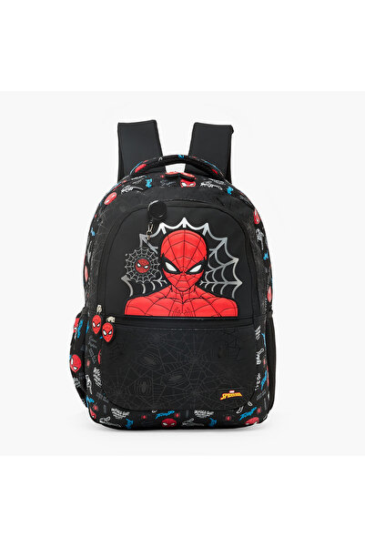 SPIDERMAN Spider-Man Print Backpack for Boys 5-8 Years with Laptop Compartmen...