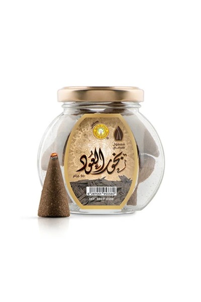 Sedr Al-Khaleej Perfumes بخور عود هرمي 50 جرام