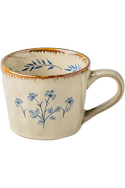 KASTWAVE Ceramic Mugs for Men & Women, Unique Rustic Stoneware Tea and Coffee...