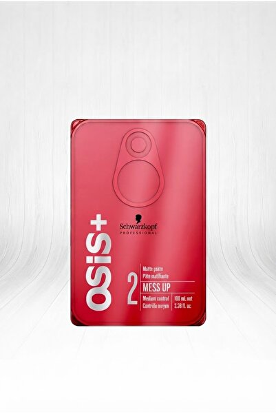 Schwarzkopf Mess Up Mat Gum Saç Şekillendirici Wax 100 ml (Yeni)
