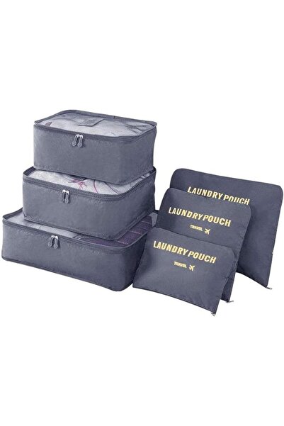 GENERAL McMola Travel Organiser Packing Bags,6 PCS Travel Packing Cubes Set f...