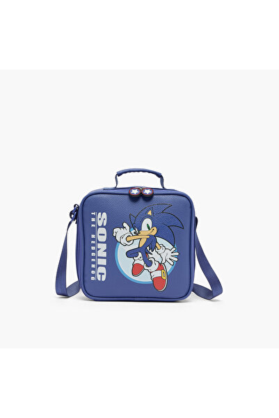 Sonic Hollywood Magic the Hedgehog Lunch Bag for Boys 5-8 Years with Insulation