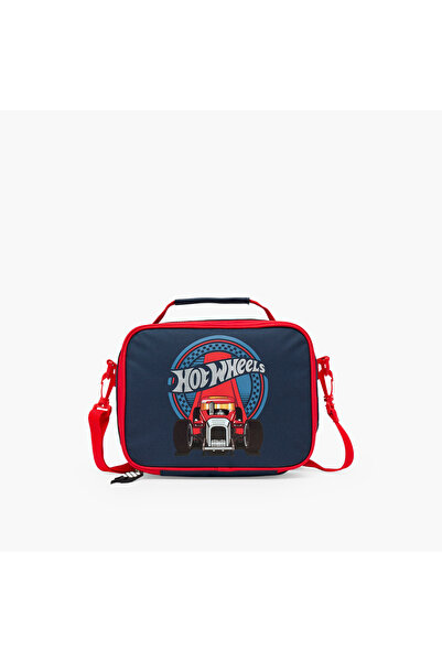 HOT WHEELS Print Lunch Bag for Boys 8-13 Years with Insulation