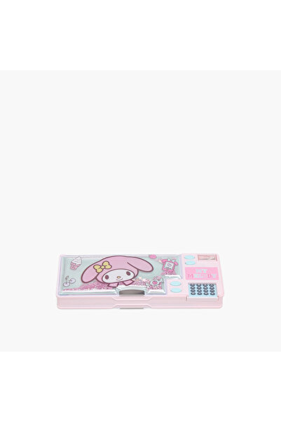 SANRIO My Melody Print Pencil Case with Calculator