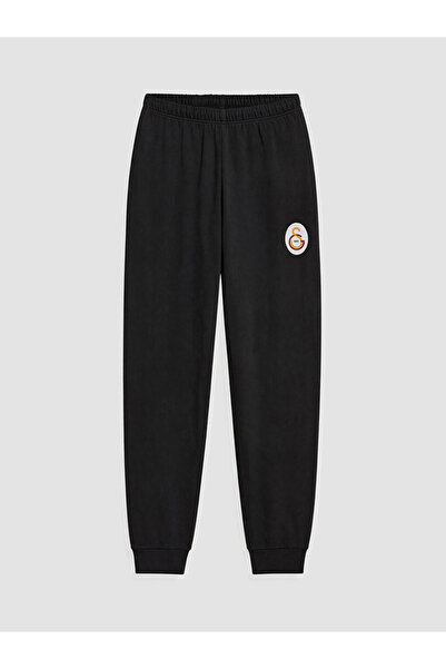 LC Waikiki Siyah Galatasaray Lisanslı Erkek Çocuk Pijama Alt