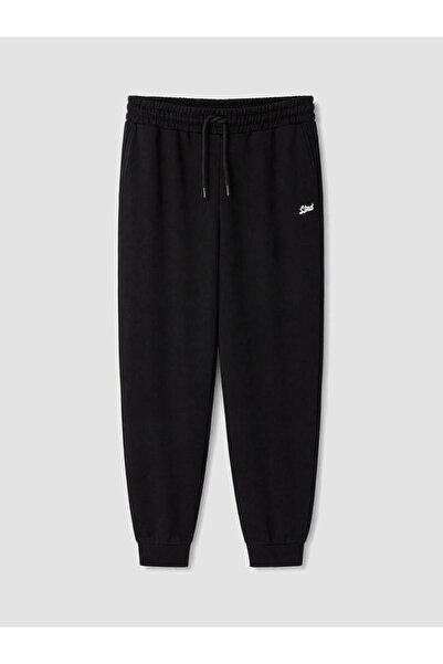 LC Waikiki Siyah Regular Fit Erkek Jogger Eşofman Altı