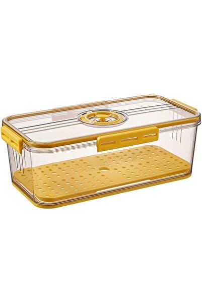 Arabest Vegetable and Fruit Storage Containers with Lids,Refrigerator Organiz...
