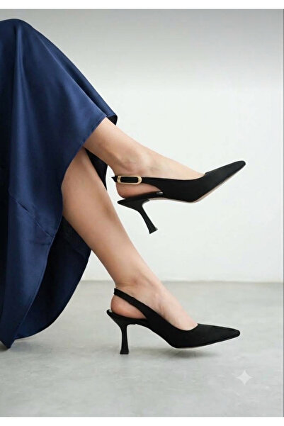 MADAM RENK Woman Shoes Since 1958 M.K Kadın Sivri Topuklu Ayakkabı - siyah-sü...