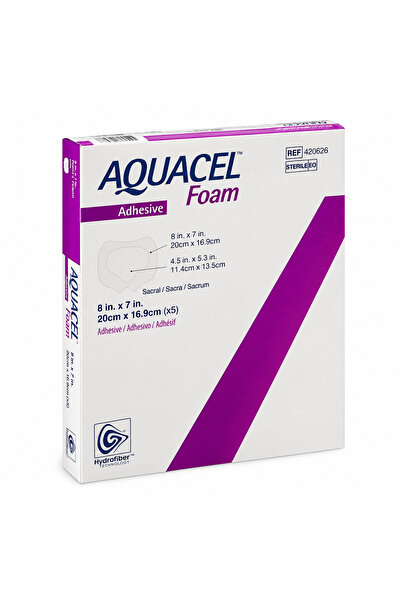 Aquacel Foam Adhesive Sakral Yapışkanlı Köpük Yara Örtüsü 20 x 16,9 cm (1 adet)