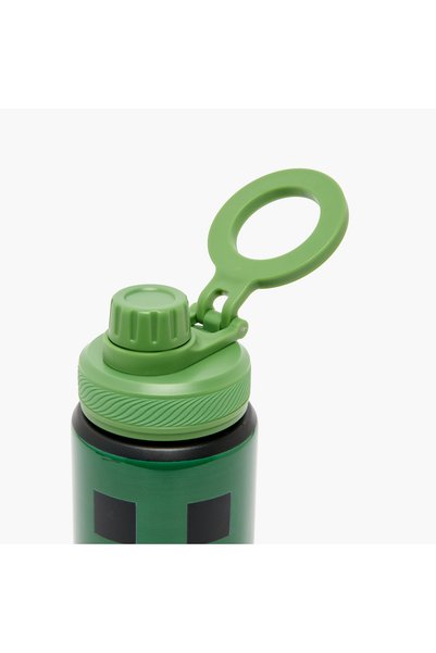 Hollywood Magic Minecraft Print Stainless Steel Water Bottle with Spout and Handle