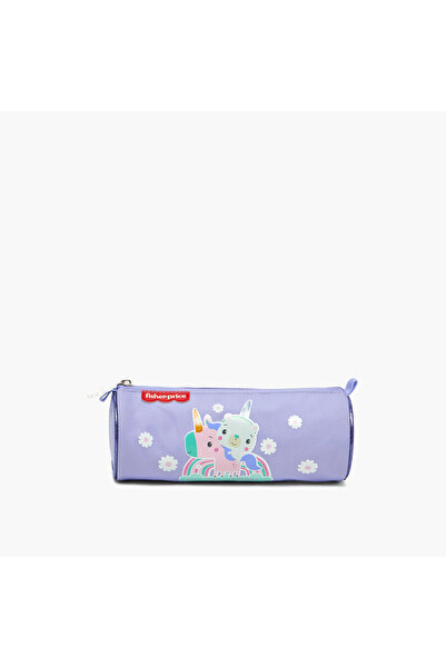 FISHER PRICE Fisher-Price Unicorn Print Pencil Pouch with Zip Closure