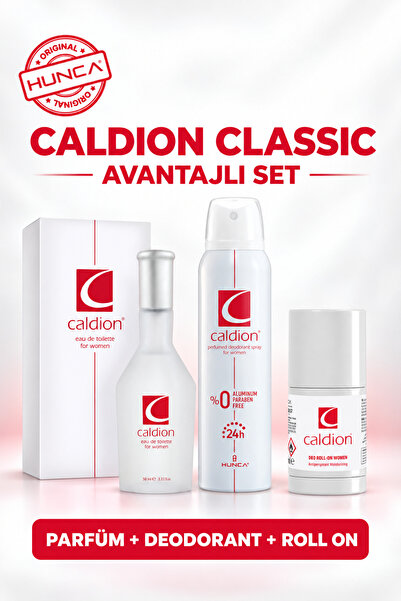 Caldion Women 50 ml Kadın Parfüm Seti