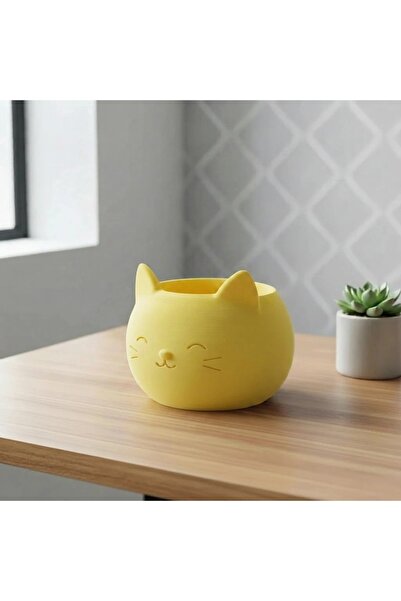 OEM Mini Ghiveci Decorativ cu Design Pisică pentru Suculente și Plante Mici