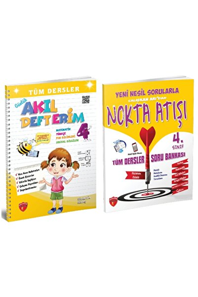 Çalışkan Arı Yayınları Çalışkan Arı 2026 4. Sınıf Akıl Defteri + Nokta Atışı ...