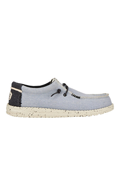 HEY DUDE Colorblocked Round Toe Lace-Up Men's Slip-On Shoes