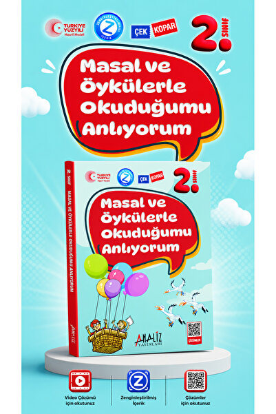 Analiz Yayınları 2.SINIF MASAL VE ÖYKÜLERLE OKUYORUM ANLIYORUM (YENİ)