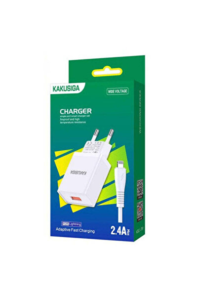KAKU Încărcător de rețea + Cablu Lightning KSC-781, 18 W, 2.4 A, 1 x USB-A, Q...