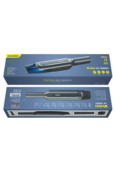 KAKU KSC-776, Aspirator auto, 60 W, 45000 R/Min, Aspirație 4500 mbar - Negru