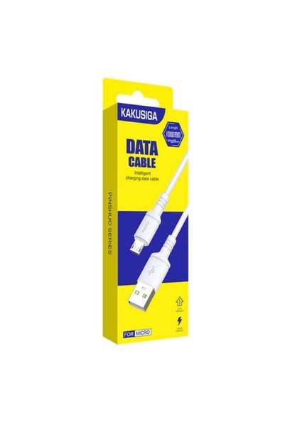 KAKU Data and Charging Cable KSC-419, USB-A to MicroUSB, 18 W, 2.4 A, 1 m - W...