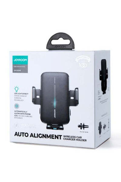 Joyroom Suport auto cu încărcare wireless ZS 245, cu cleme, prindere pe grila...
