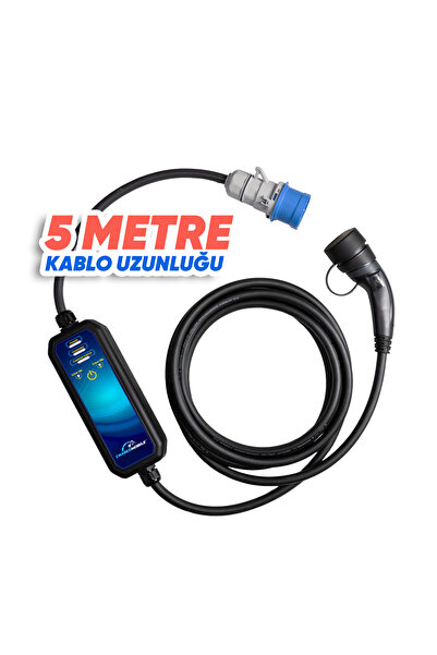 CMP7 Basic 7,4 kW Type 2 Taşınabilir Elektrikli Araç Şarj Cihazı