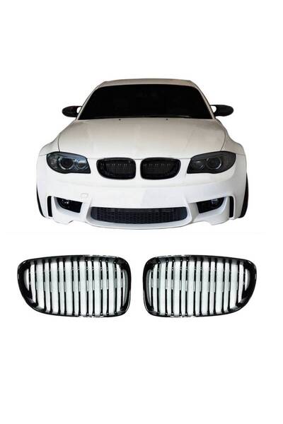 CΑRΝΕR Μάσκες Μπροστινής Μάσκας για BMW 1 E81 / E82 / E87 / E88 07-11 Εμφάνισ...