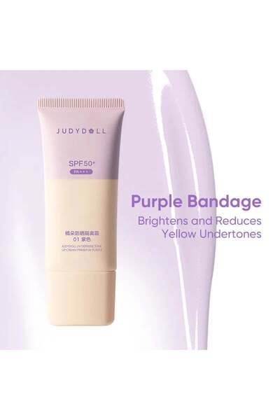 JUDYDOLL Uv Defense Tone Up Cream Primer 01 Purple