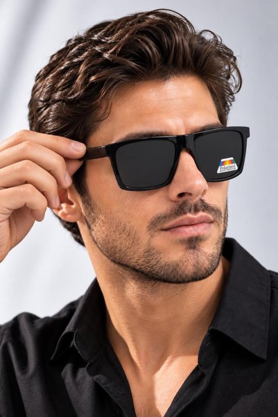 Nilu Moda Premium Polarize Erkek Güneş Gözlüğü – UV400 Koruma | Yansıma Önley...