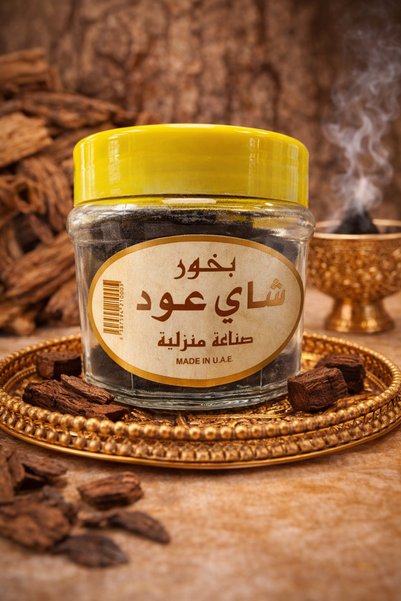 DULAL PERFUME DUBAI-BRANCH Bukhoor Shai Oud Arabic incense 170g