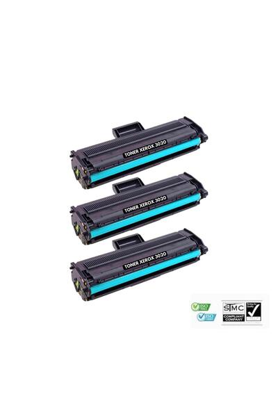 Ulm Cart Set 3 cartuse toner compatibile cu Xerox Phaser 3020/WorkCentre 3025...