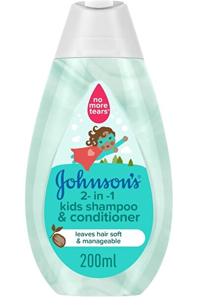 Johnson's Baby شامبو وبلسم 2 في 1 للأطفال. تركيبة NO MORE TEARS، تنظف بلطف ال...