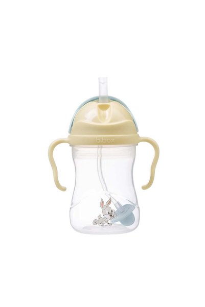 b.box Looney Tunes Weighted Straw Sippy Cup 240ml