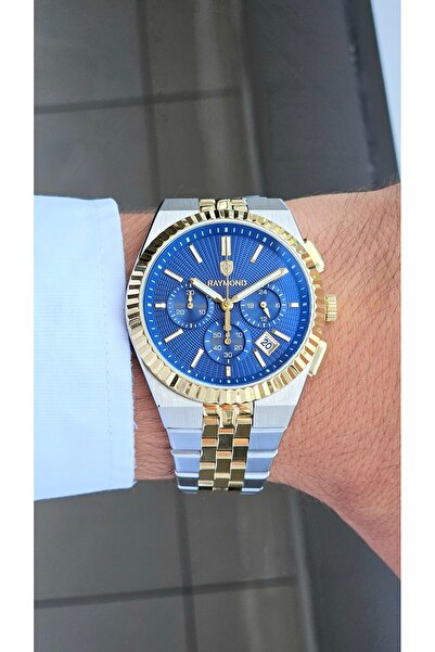 Raymond Rym-0001 Men's Wristwatch 40 mm – Japanese Movement, 316L Stainless S...