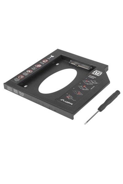 Lanberg Προσαρμογέας IF-SATA-13 Πλαίσιο HDD 5.25″ σε 2.5″ Λεπτό 13MM