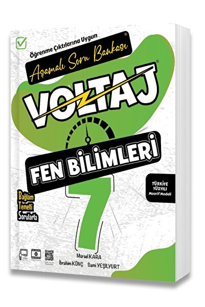 Berkay Yayıncılık 7.SINIF VOLTAJ AŞAMALI FEN BİLİMLERİ SORU BANKASI