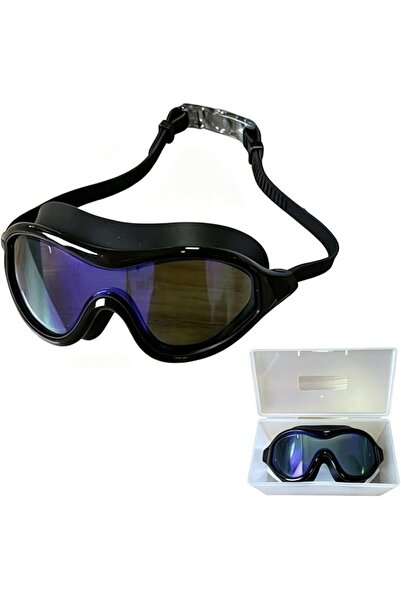 AHLAN Swimming Goggles for Adults, Wide View Lens with Anti-Fog & UV Protecti...