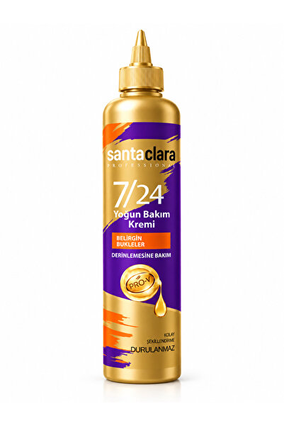 7/24 SAÇ BAKIM KREMİ BELİRGİN BUKLE 300 ML