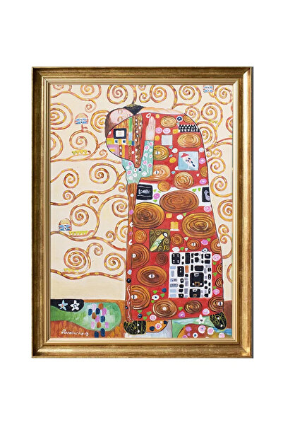 artnova Tablou celebru pictat manual inramat, Copacul vietii, 80x60cm ulei pe...