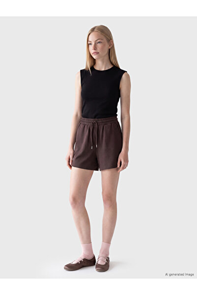 LC Waikiki Alita city women's soft touch shorts with elastic waistband - the ...