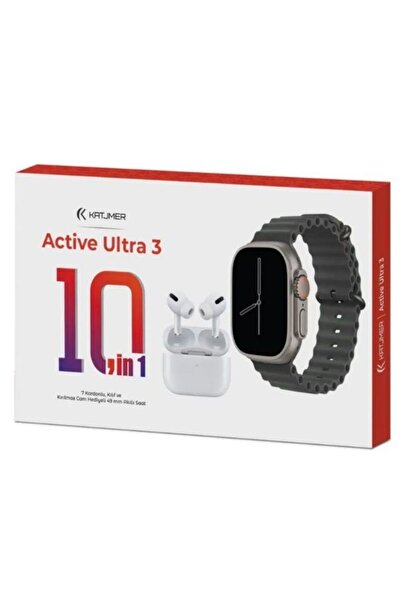 KATJMERR KATJMER ACTİVE ULTRA 3 10 İN 1 /7 KORDONLU KILIF VE KIRILMAZ CAM HED...