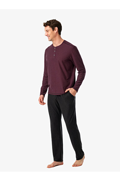 Blackspade Erkek Pijama Takımı 40997 - Mürdüm