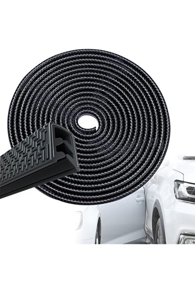 KASTWAVE Door Edge Guard, Black Car Protector Door Entry Guards, Rubber U Sha...