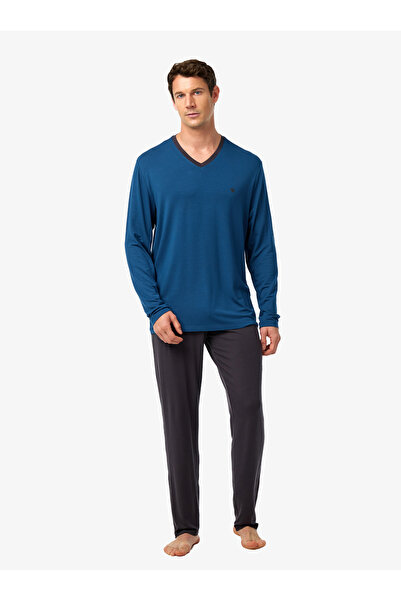 Blackspade Erkek Pijama Takımı 40975 - Mavi