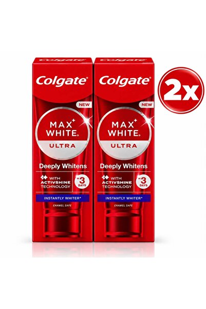 Colgate 2x 50 ml pasta max white ultra instant